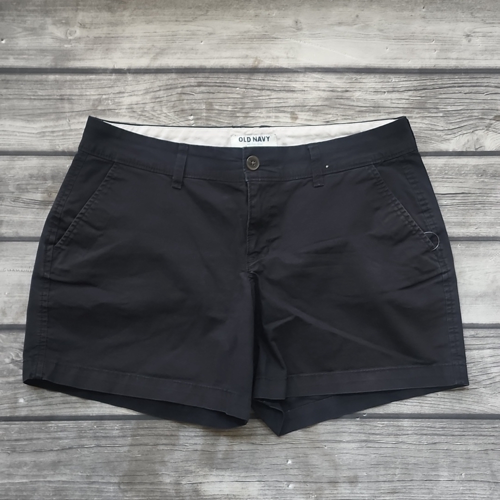Old Navy Black Shorts Sz 6